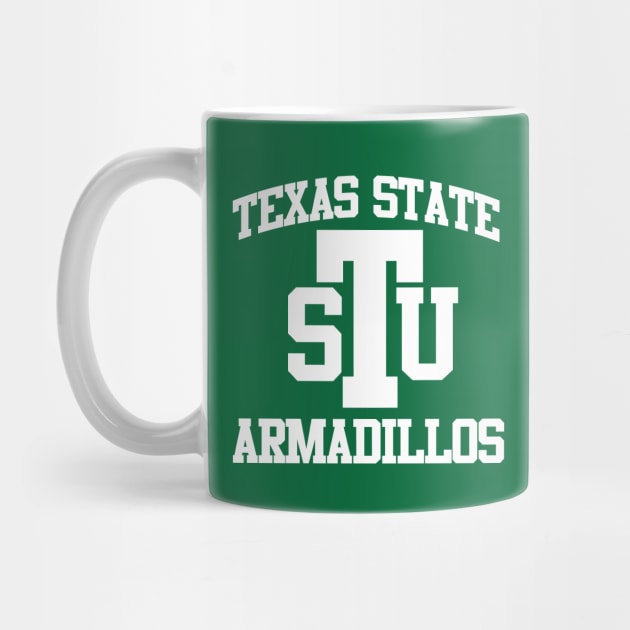 Texas State Armadillos by PopCultureShirts